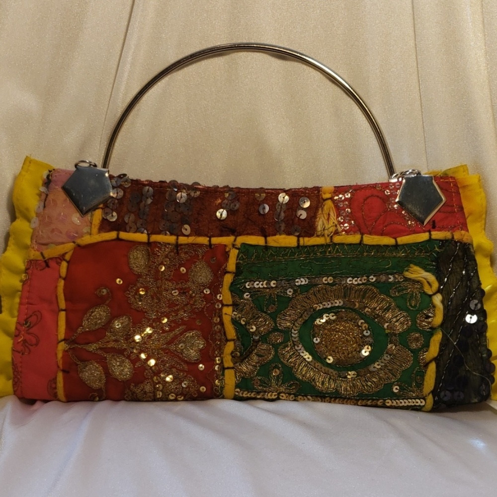Thailand hand made vintage purse